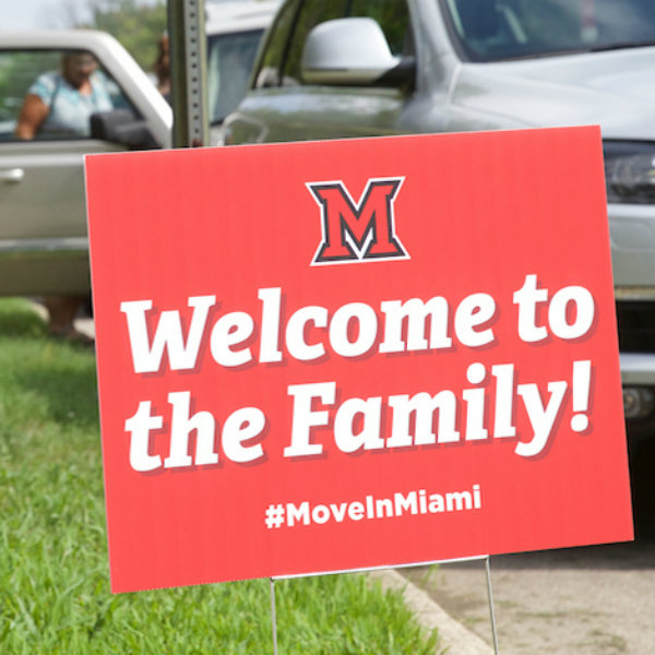 Move in for first year students, welcome!