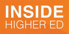 The Inside Higher Ed logo, an orange box with white text.