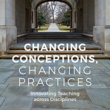 The cover of "Changing Conceptions, Changing Practices," a book written by Miami faculty discussing the merits of a Fellows program for writing instruction.