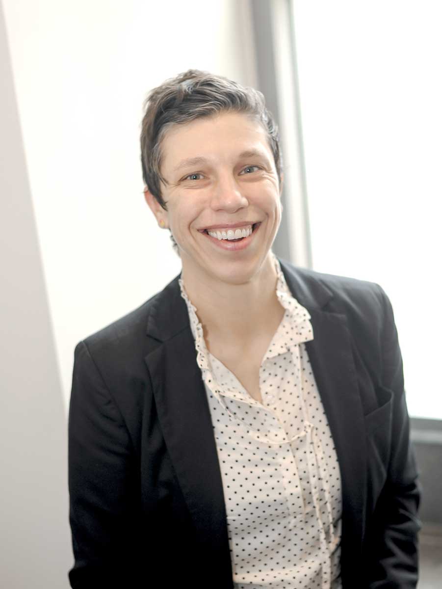 Erin Hoppe, a member of HCWE's local advisory board.