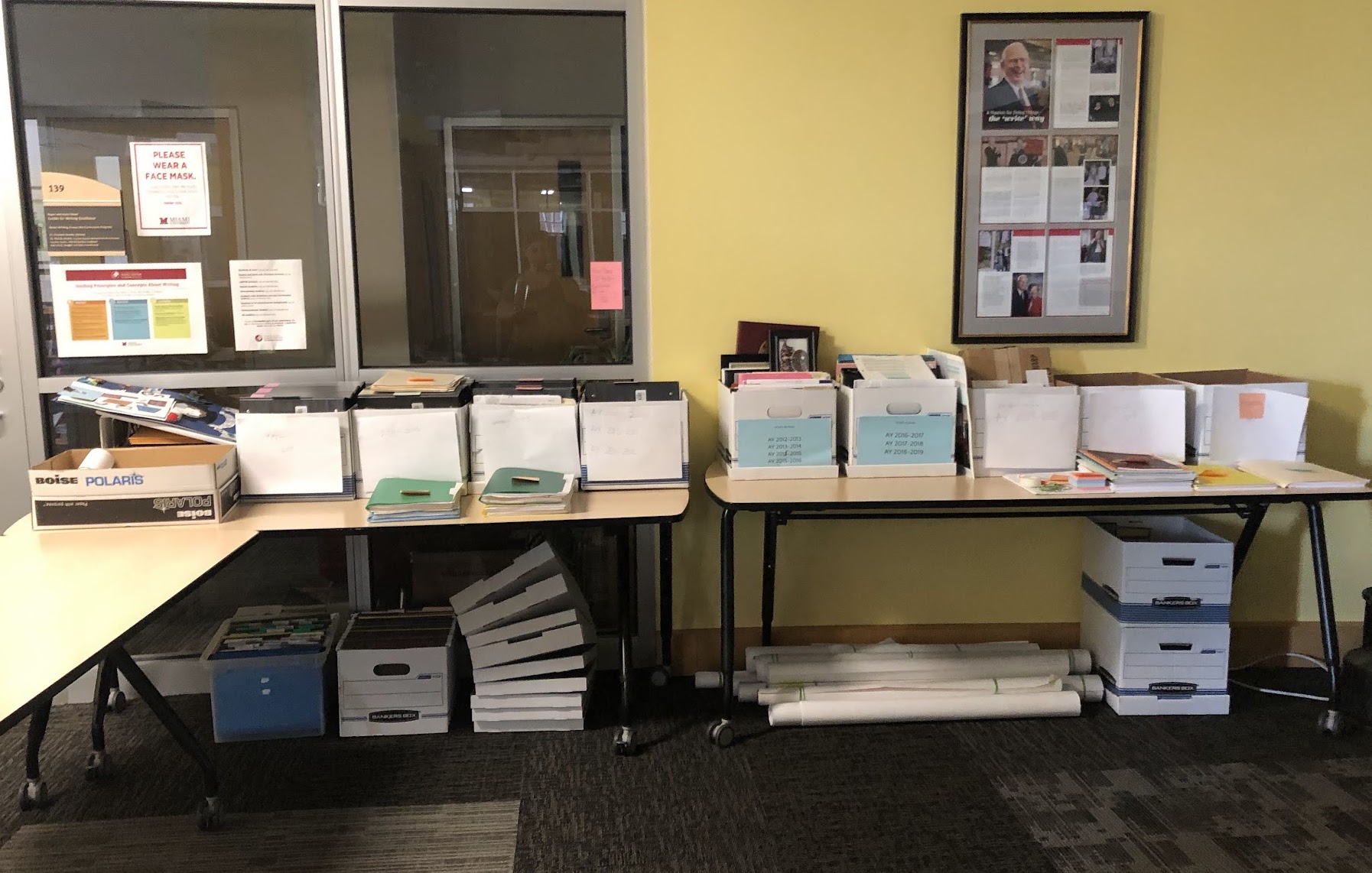 Original archive boxes