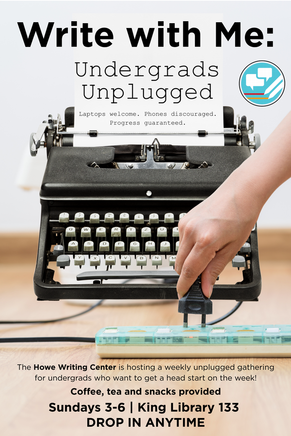 Write with me undergrads