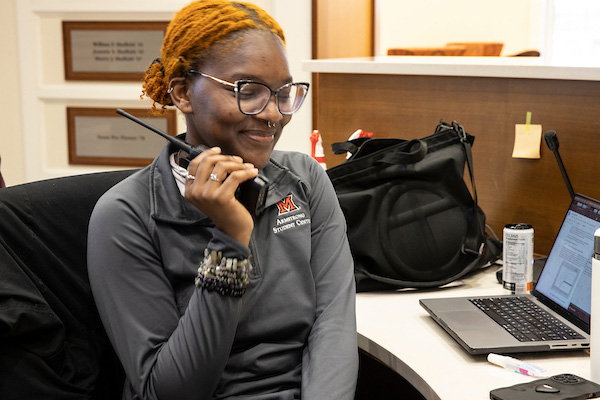 student worker at asc 
