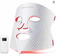 red LED face mask