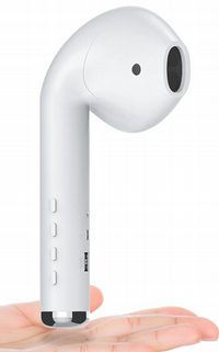 speaker shaped like an airpod