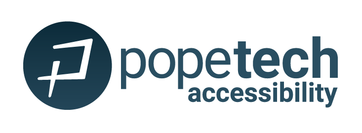 Pope Tech Accessibility Logo