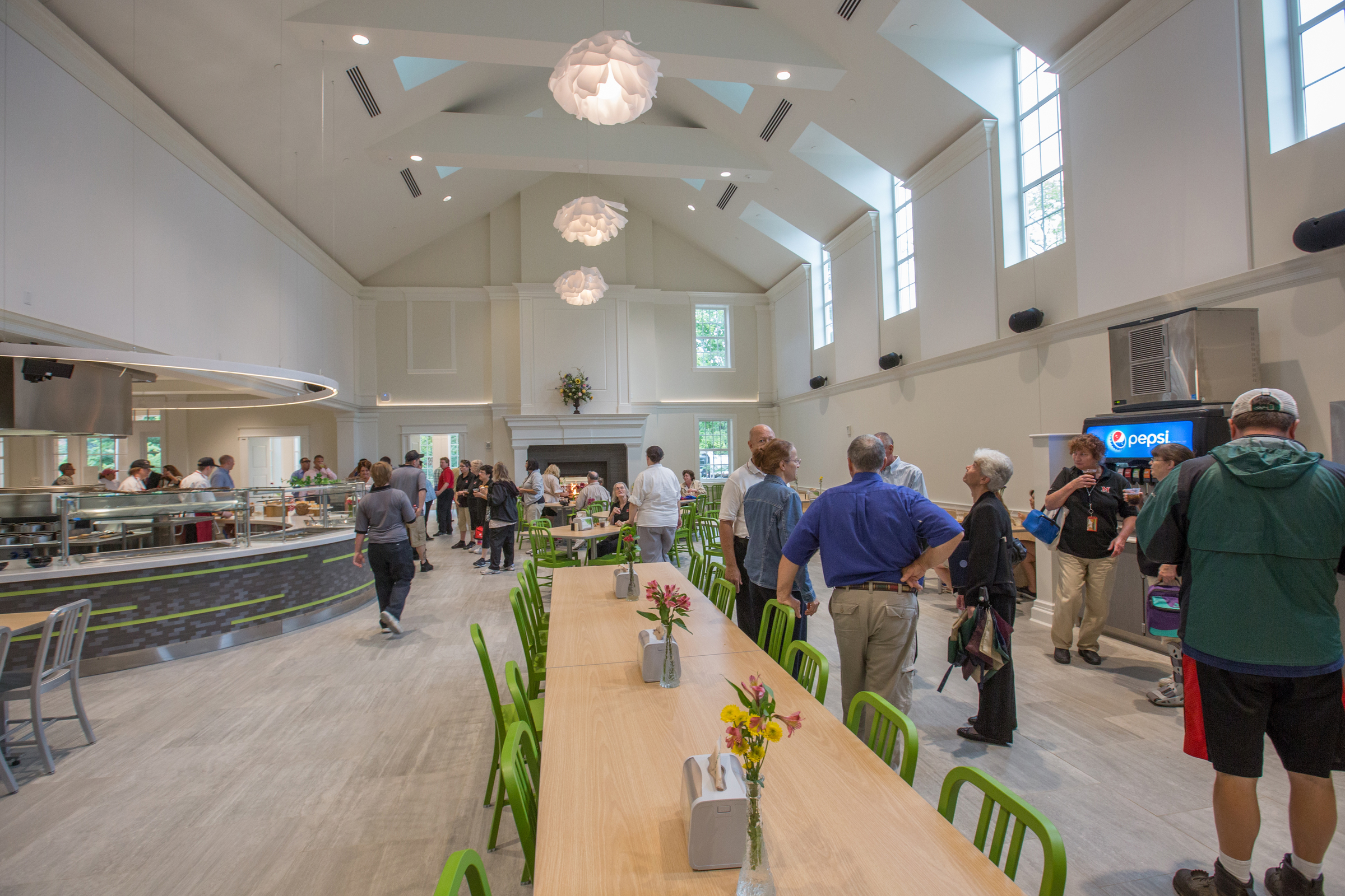 inside of garden commons