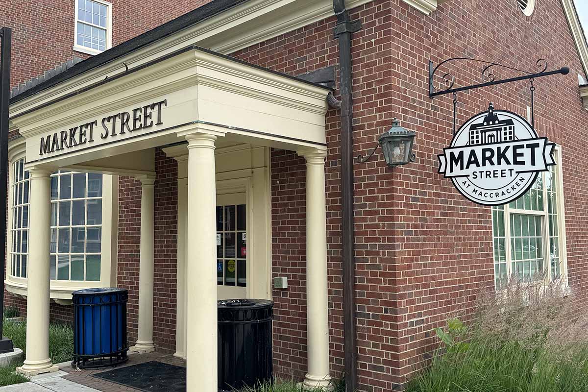 exterior of Market St. at MacCracken