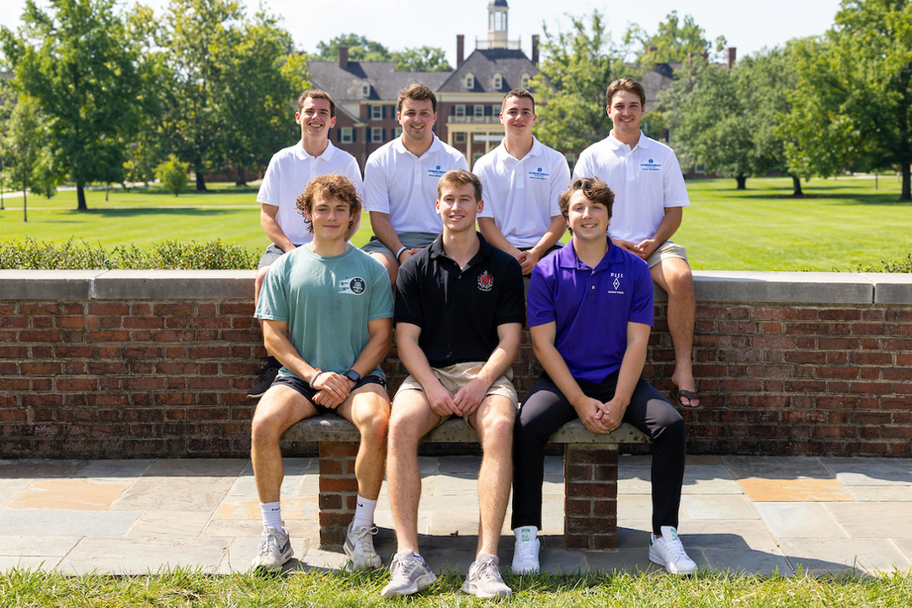 Interfraternity Council Executive Board Officers for 2022.