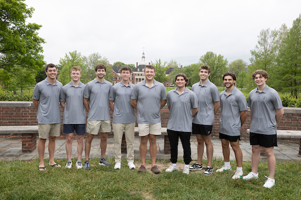 Interfraternity Council Executive Board Officers for 2025.
