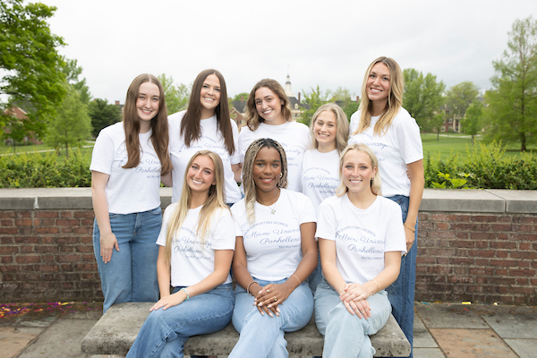Panhellenic Association Executive Board Members.