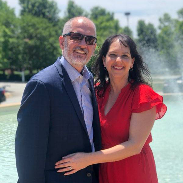 Mark and Jodi present day.