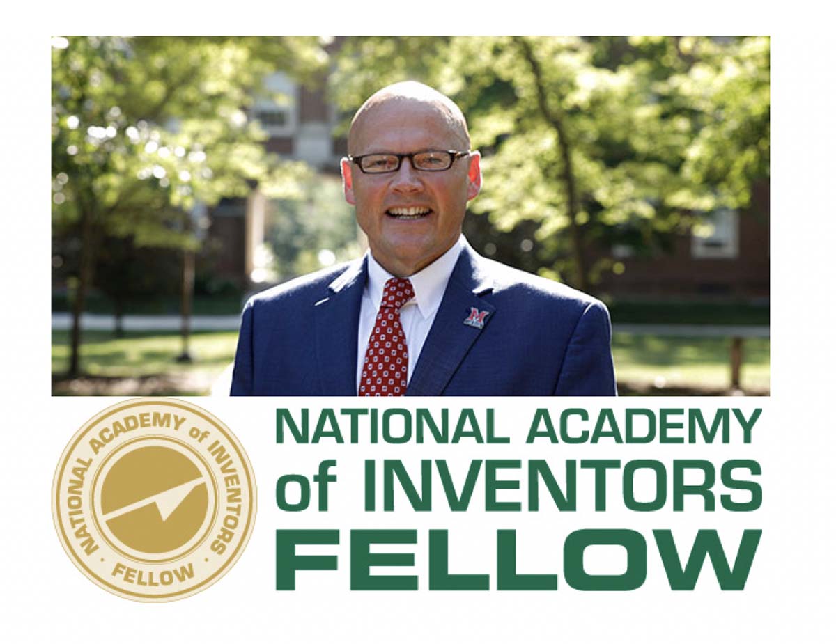 gregory crawford and national academy of inventors fellow seal