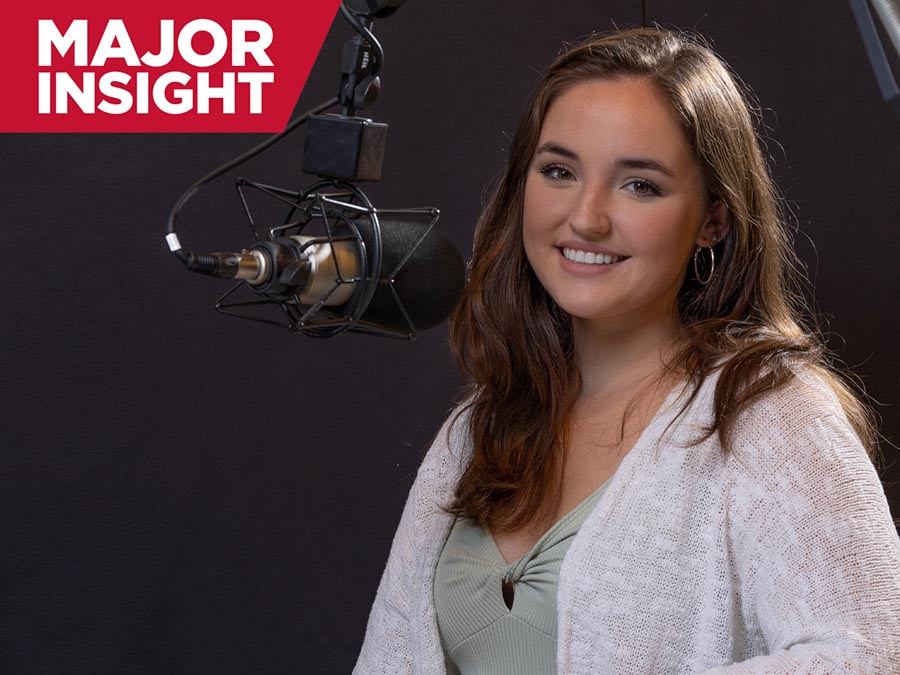 Meredith Aliff is the new host of Major Insight