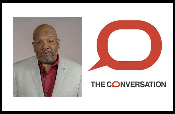 Rodney Coates and The Conversation logo