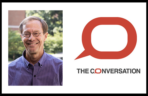 John Weigand and the Conversation logo
