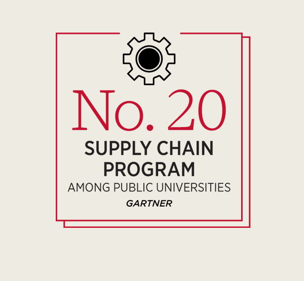 Miami was ranked the No. 20 supply chain and management operations program among public universities by Gartner.