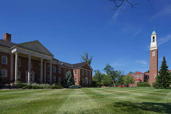 Roudebush Hall on Miami University Oxford campus