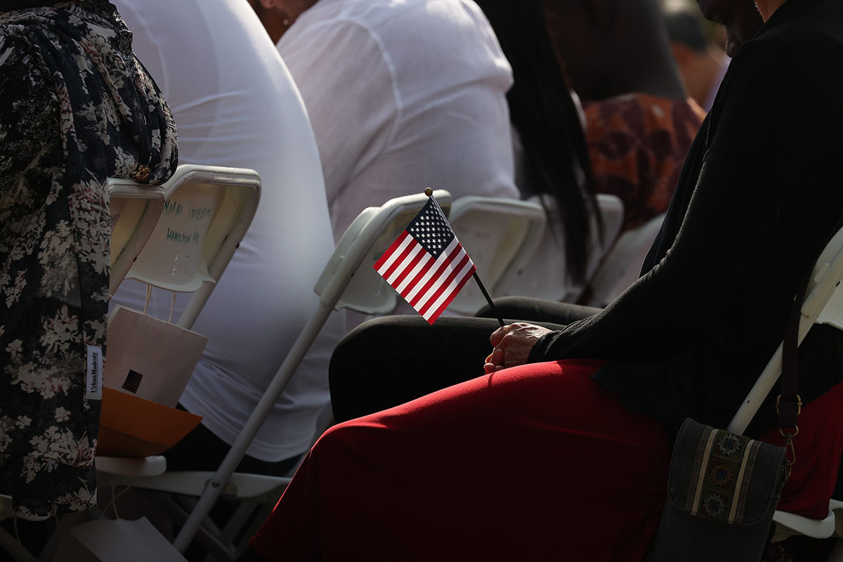 Candidates gathered on Sept. 17 at Miami University Regionals in Hamilton to became citizens of the United States of America.