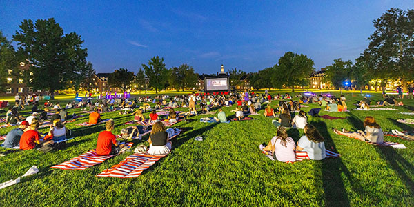 Miami University's Saturday Under the Stars is part of Welcome Weekend