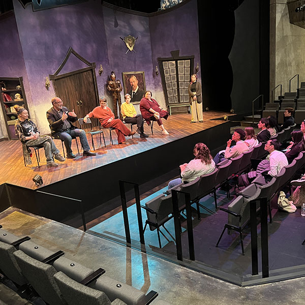 Miami University students participating in Arts in Action: Cincy Spotlight – Career Trek Trip