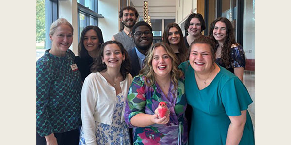 Miami University students at the Ohio National Association of Teachers of Singing