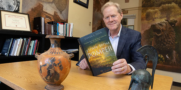 Steven Tuck and his new book