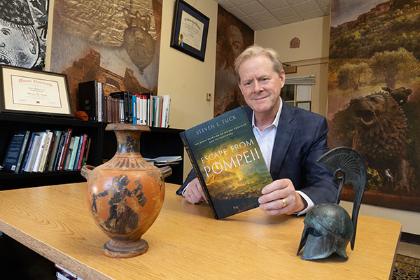 Steven Tuck and his new book