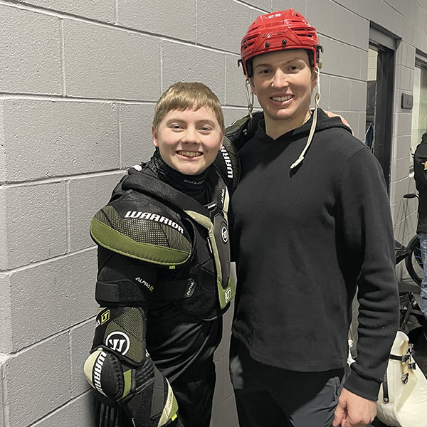 Liam Jergenson and Blake Mesenburg