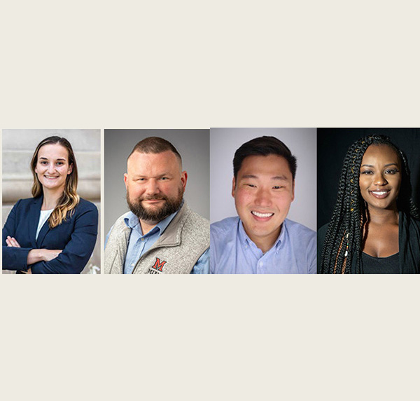 Four junior faculty scholar award winners