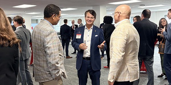 The crowd at the CedarTech event in Cleveland