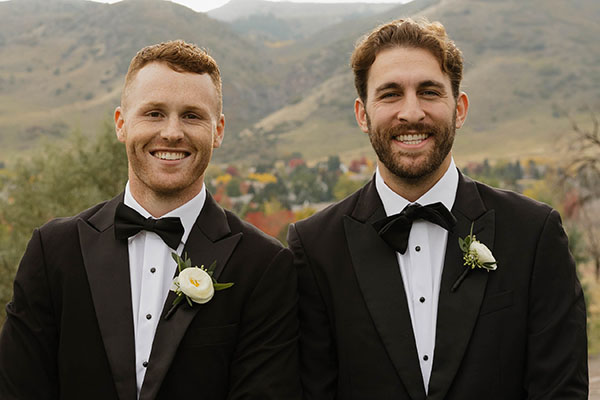 Matt Green, left, and Zach Wolf