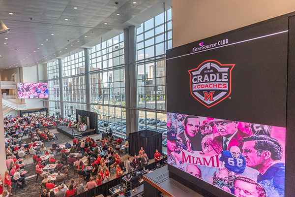 Cradle of Coaches documentary event at Paycor Stadium in Cincinnati