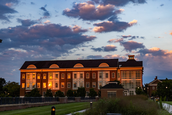 Exterior of the psychology building