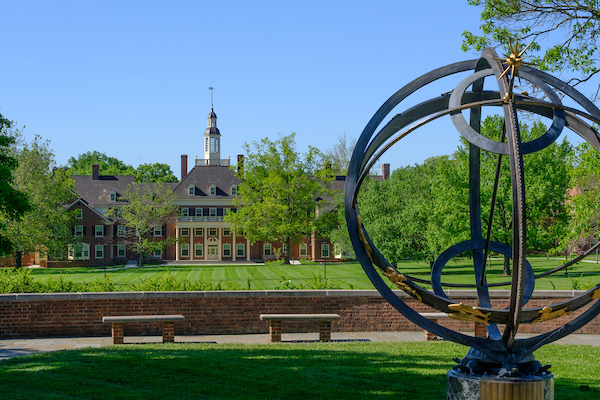 maccracken hall on campus on a summer day