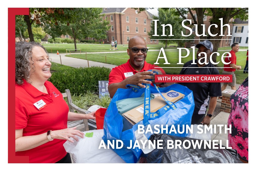 Jayne Brownell and BaShaun Smith