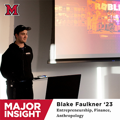 Major Insight, Blake Faulkner, Entrepreneurship