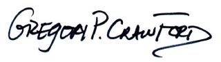 Greg Crawford Signature