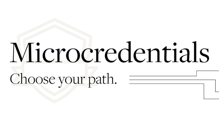 Microcredentials: choose your path