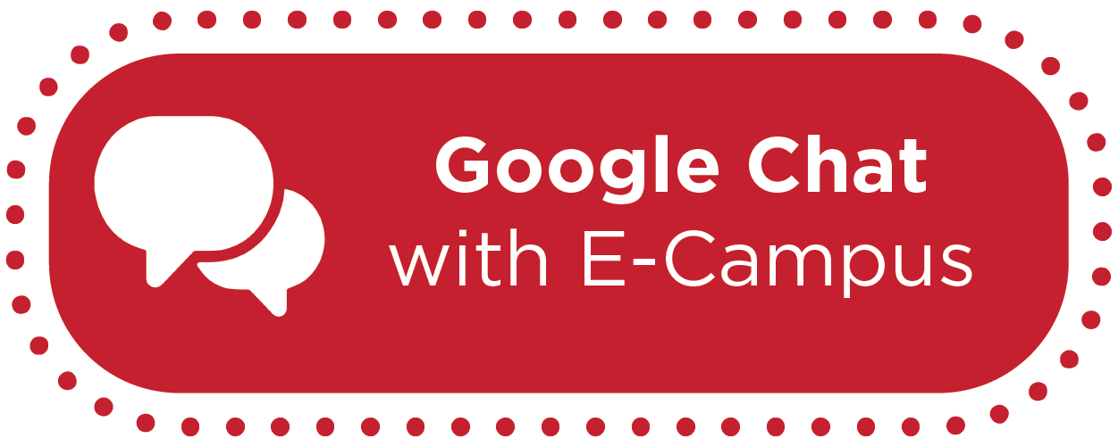 Google Chat with E-Campus