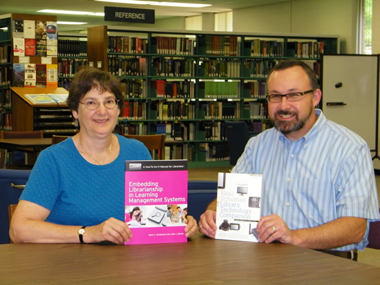 Authors Beth Tumbleson and John Burke.