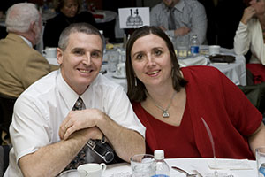 Heather Conger with her husband Mike