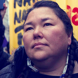 Head shot of Linda Black Elk.