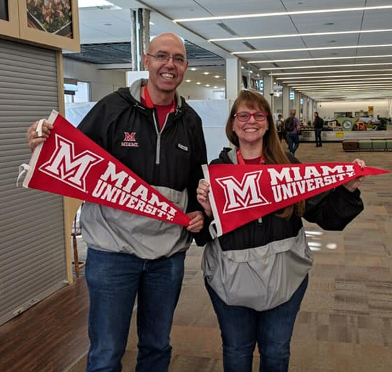 Photo of Jerry Martin with his wife Judie. 