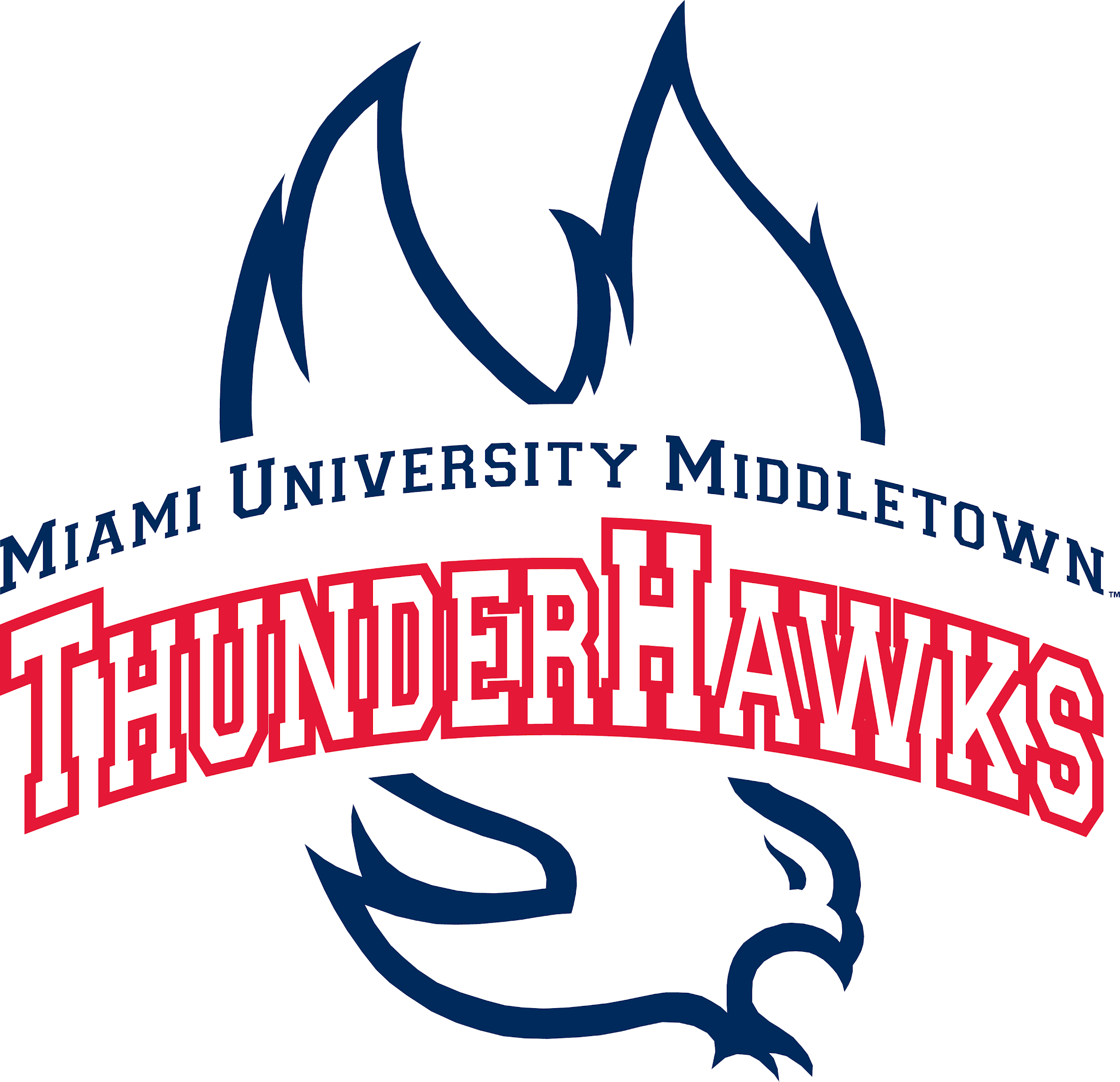 Miami University Regionals Middletown Thunderhawks logo