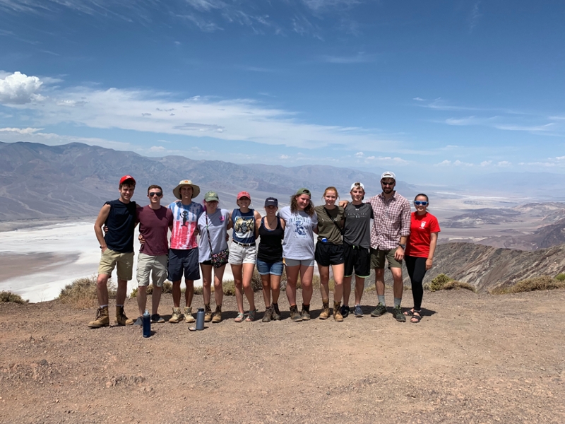 AUGITE group on field trip - Death Valley