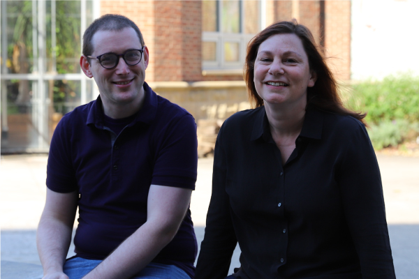 Leland Spencer (left) and Theresa Kulbaga (right).