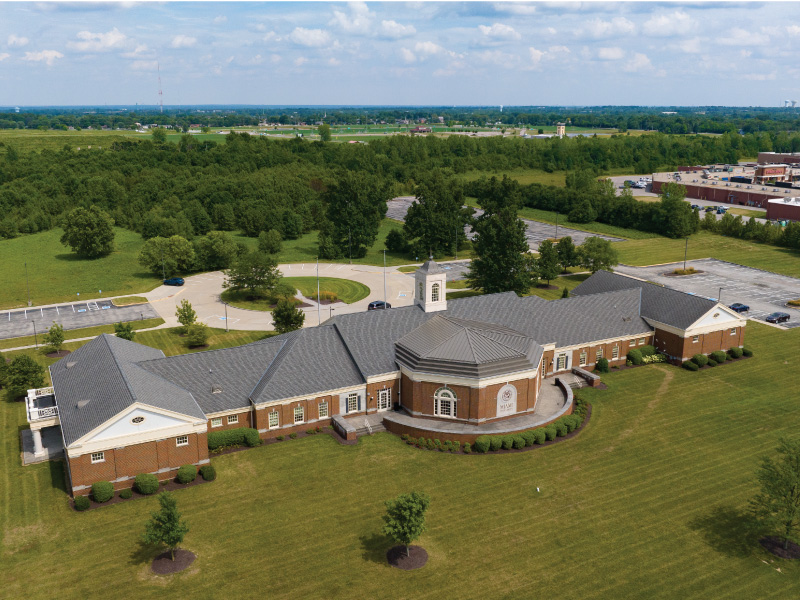 aerial view of VOA