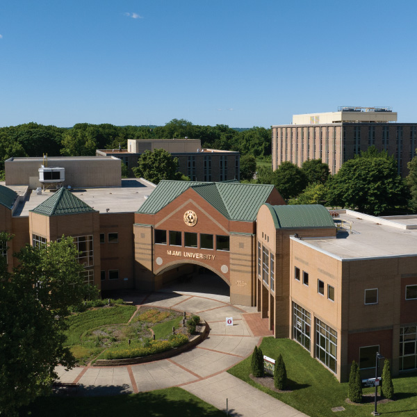 Miami University Hamilton Campus ariel view