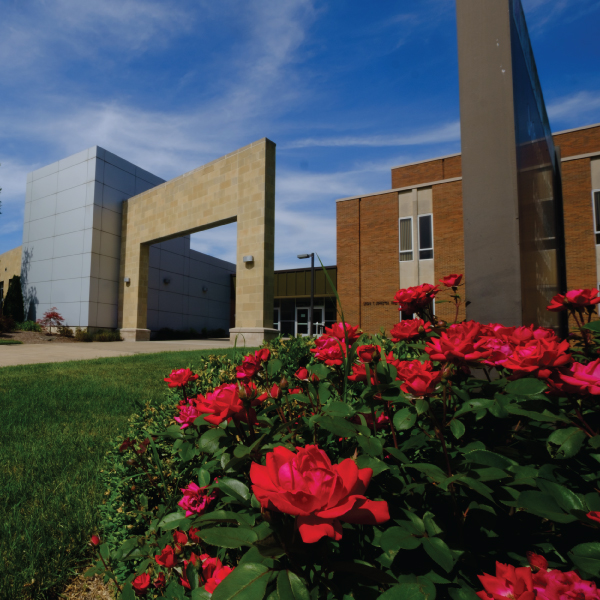 Exterior of Johnston Hall